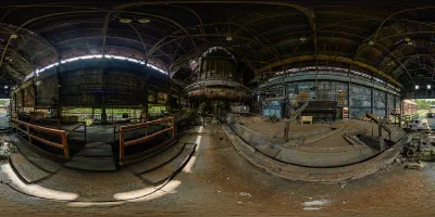 Pittsburgh - Carrie Furnace Front of Melting Oven